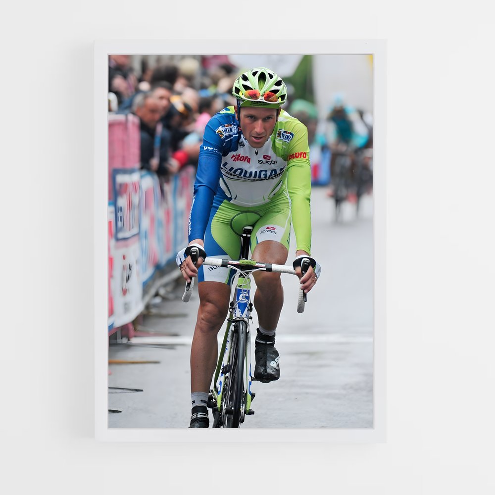 Poster Ivan de basso – affiche Cyclisme (vue 3)